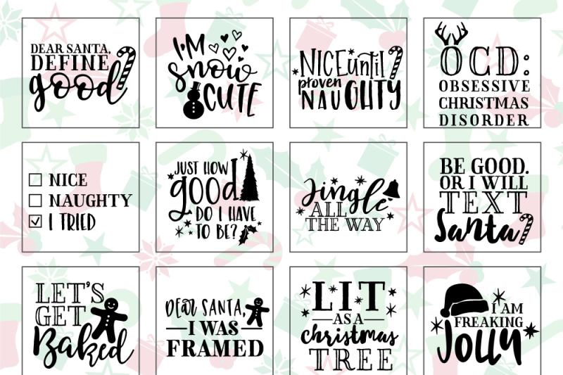 funny-christmas-phrases-svg-cut-file-bundle