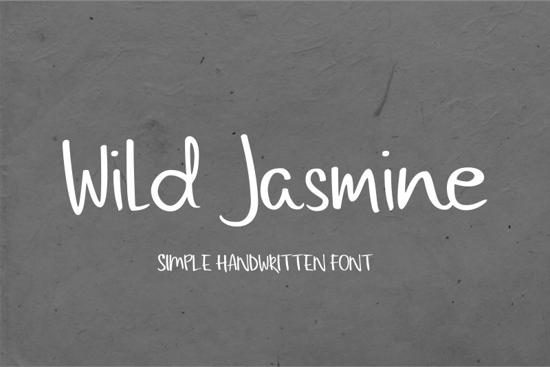 wild-jasmine-handwritten-font