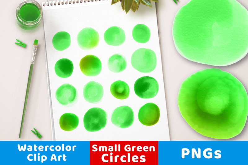 watercolor-circles-clipart-small-green-green-watercolor-clipart