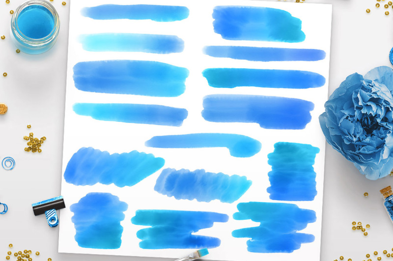 blue-watercolor-clipart-smears-watercolor-clipart-blue-strokes