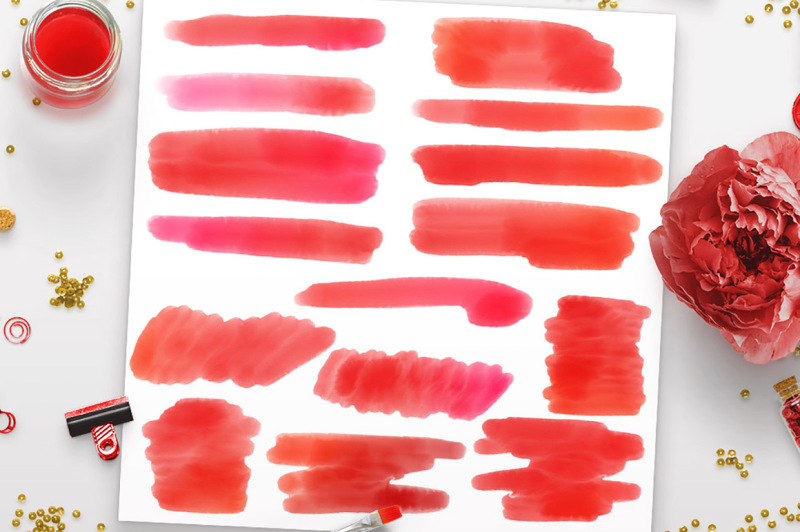 red-watercolor-clipart-smears-watercolor-clipart-red-strokes