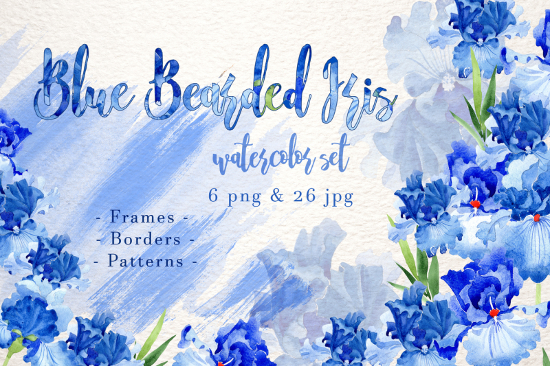 blue-bearded-iris-png-watercolor-set-nbsp