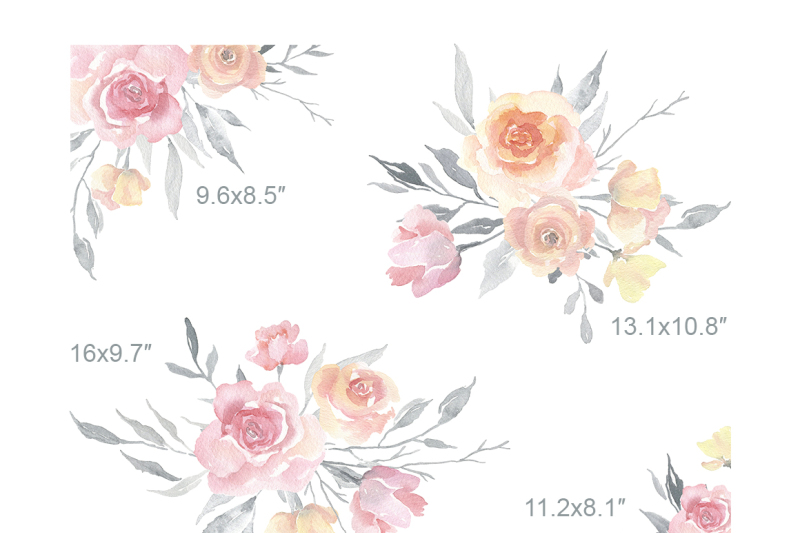 light-gentle-watercolor-pink-flowers-roses-png