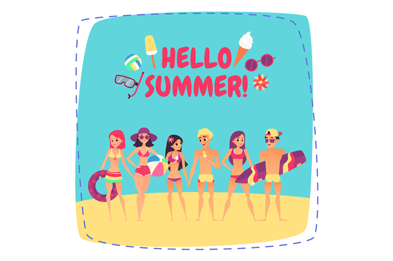 hello-summer-company-of-young-people-on-beach
