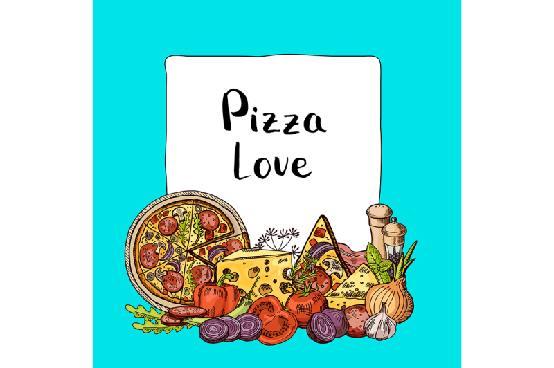 vector-italian-pizza-sketched-elements