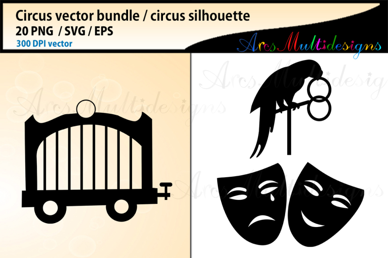 circus-svg-bundle-circus-silhouette-vector-circus-vector-bundle