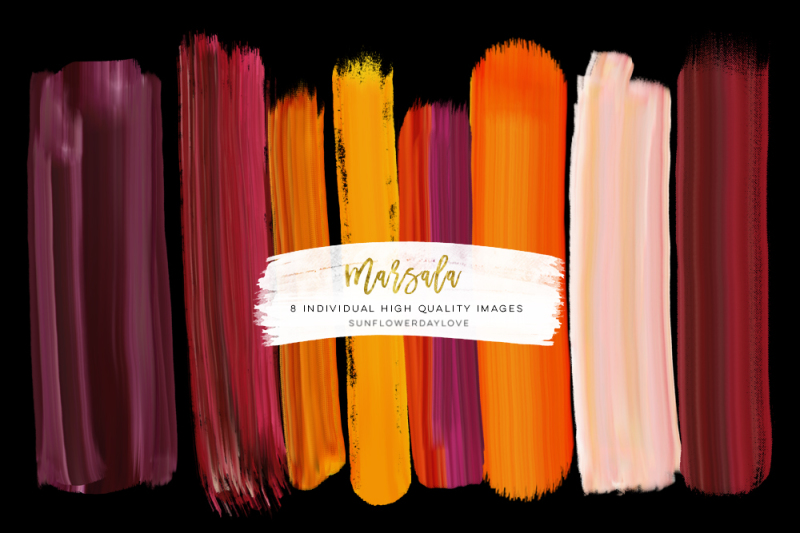 blush-and-marsala-brush-strokes-brush-strokes-clip-art