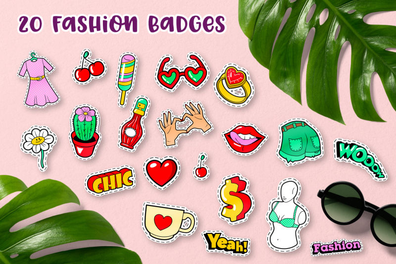 fashion-badges-patches-stickers