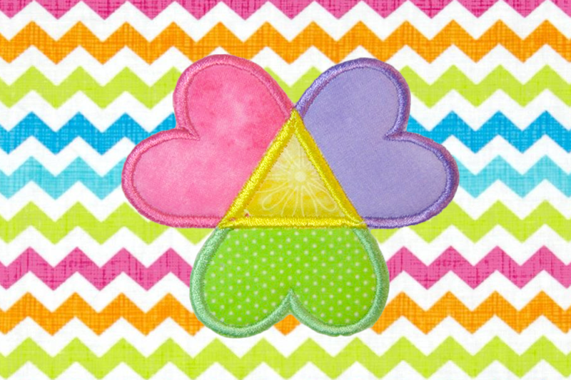 adoption-triangle-hearts-applique-embroidery