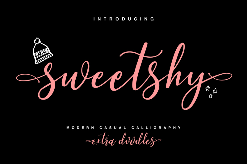 sweetshy-font-collection
