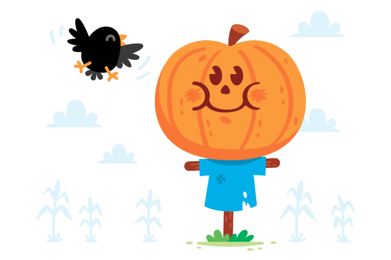 pumpkin-scarecrow