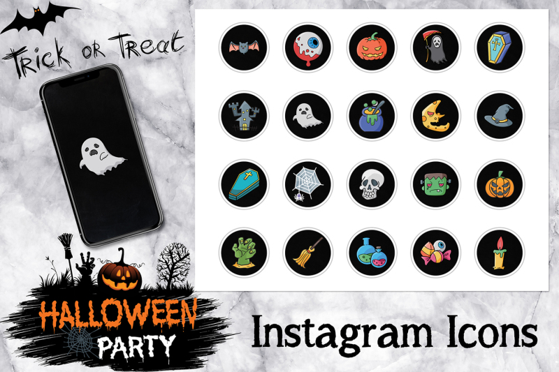 halloween-instagram-icons