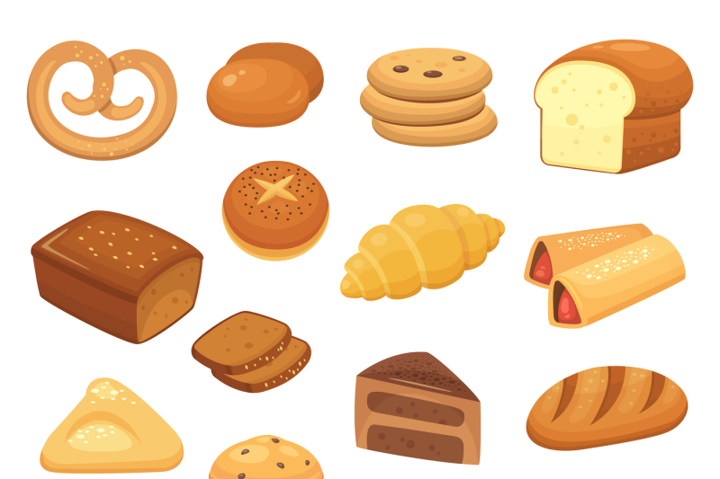 cartoon-bread-icon-breads-and-rolls-french-roll-breakfast-toast-and