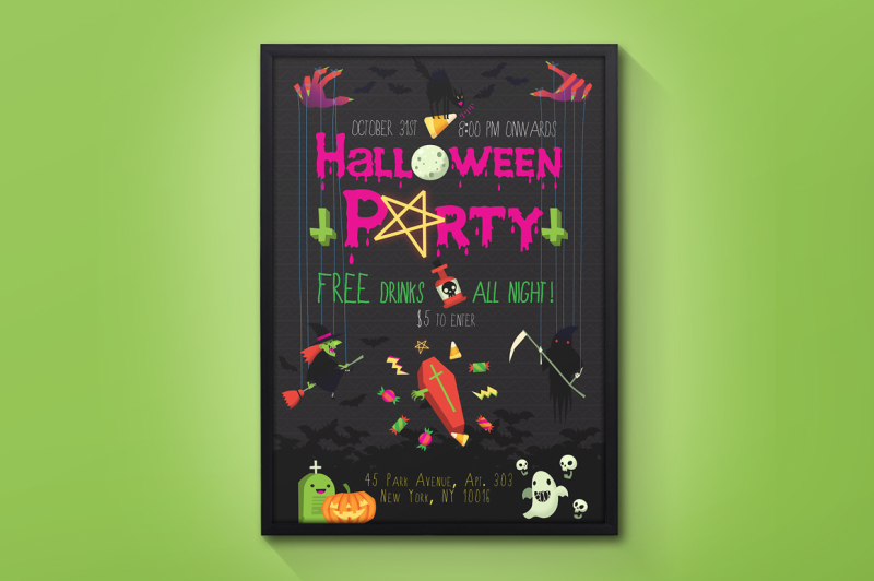 halloween-icons-and-posters