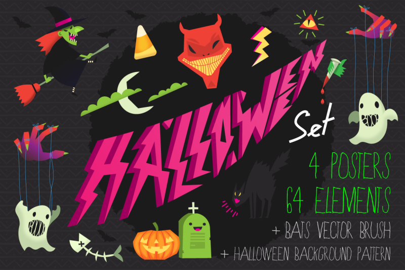 halloween-icons-and-posters