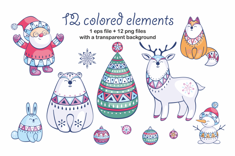 christmas-patterns-and-clip-arts