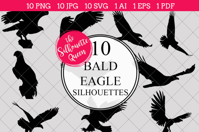 bald-eagle-silhouette-vectors