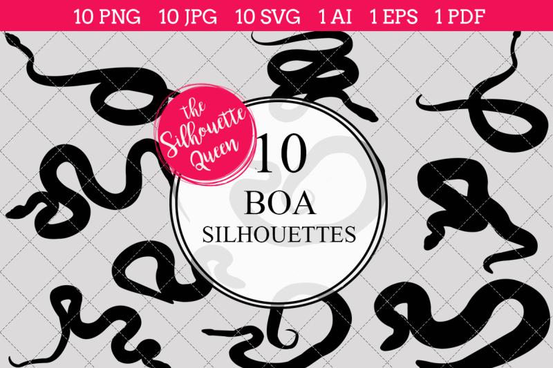 boa-silhouette-vectors