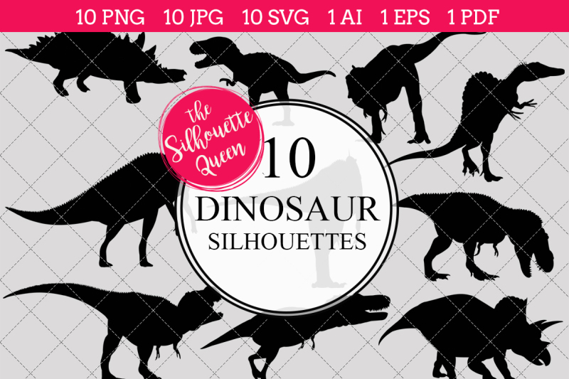 dinosaur-silhouette-vectors