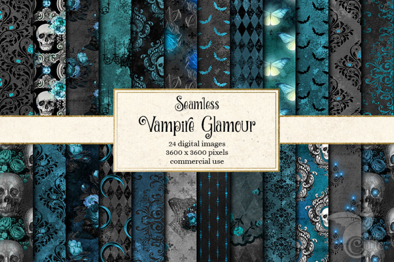 vampire-glamour-digital-paper