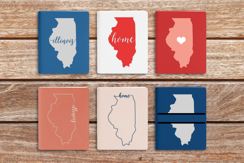 state-of-illinois-set-svg-png-dxf