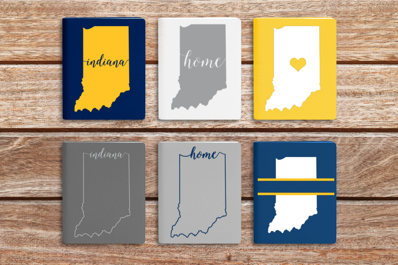 state-of-indiana-set-svg-png-dxf