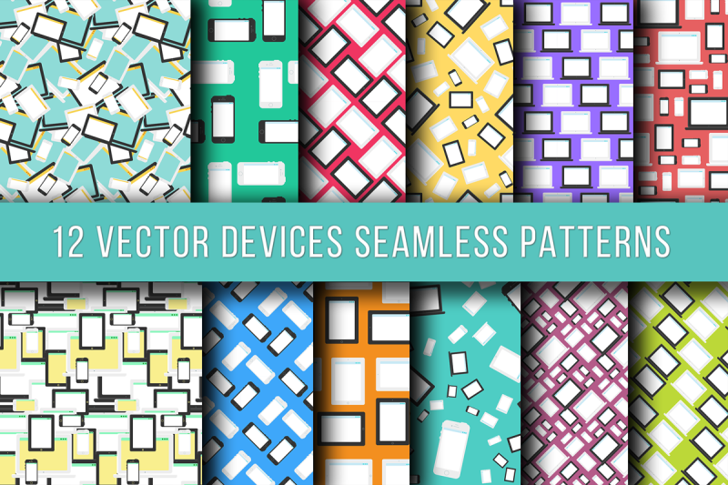 technics-and-devices-seamless-patterns