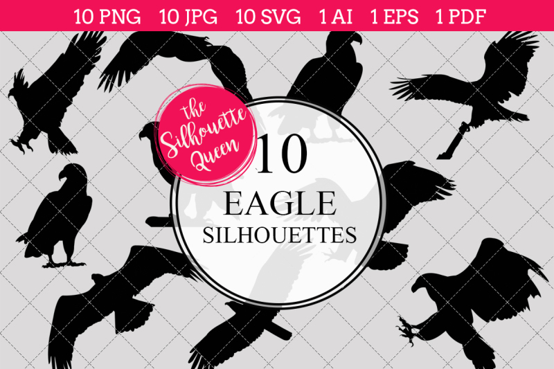 eagle-silhouettes-vector