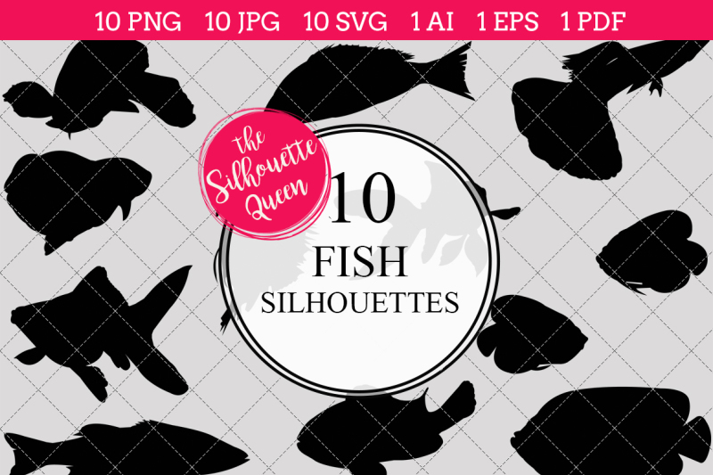 fish-silhouette-vectors
