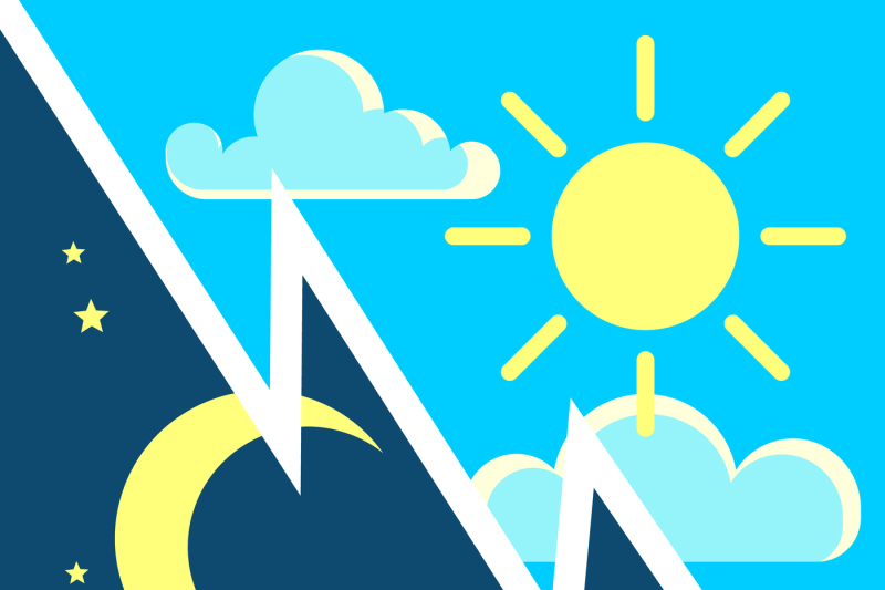 day-and-night-vector-contrast-concept-with-sun-moon-flat-icons