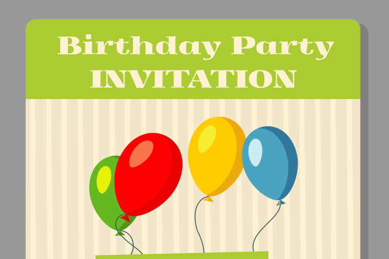 kids-birthday-party-invitation-card-vector-illustration