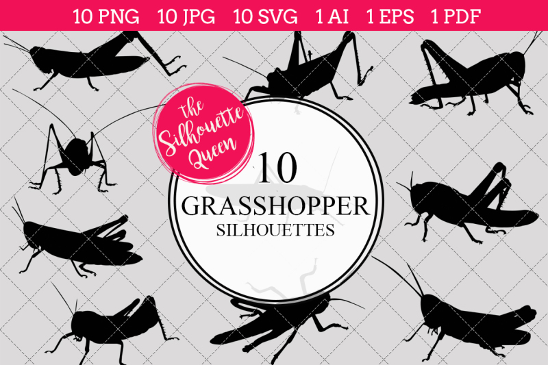 grasshopper-silhouette-vector
