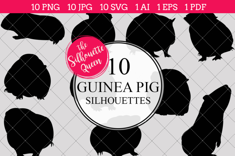 guinea-pig-silhouette-vector