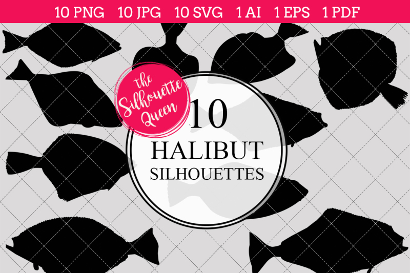 halibut-vector-silhouette