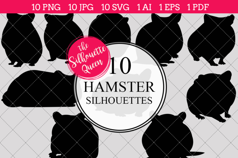 hamster-silhouette-vectors