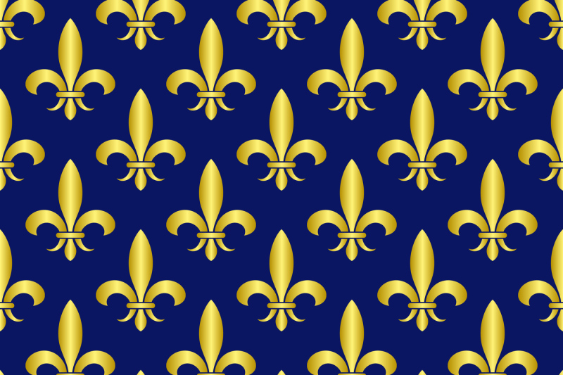 golden-fleur-de-lis-royal-lily-vector-seamless-pattern
