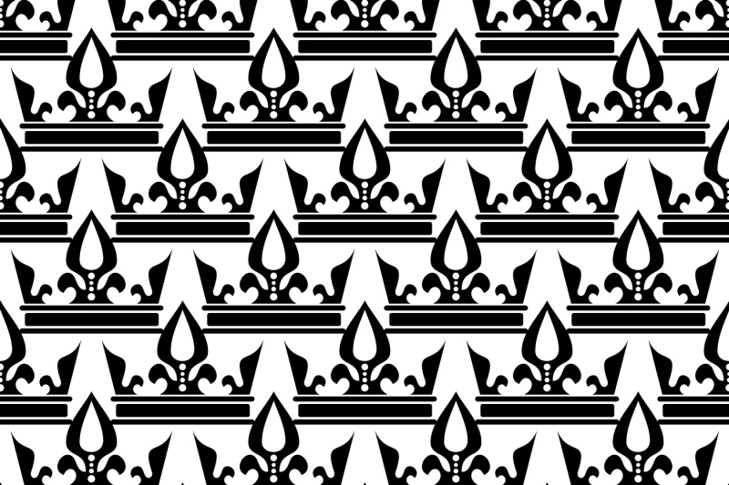 vector-crowns-seamless-pattern-in-black-and-white