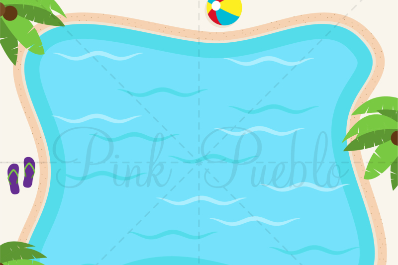 pool-party-clipart-and-vectors