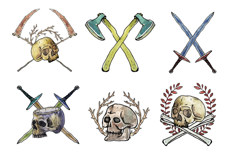 skulls-and-bones-horror-set