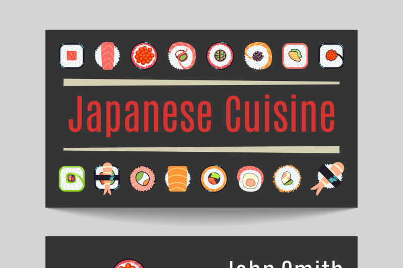 japanese-cuisine-restaurant-black-business-card-vector