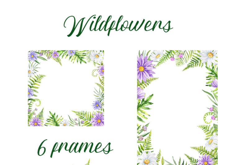 violet-wildflowers-watercolor-graphic-collection