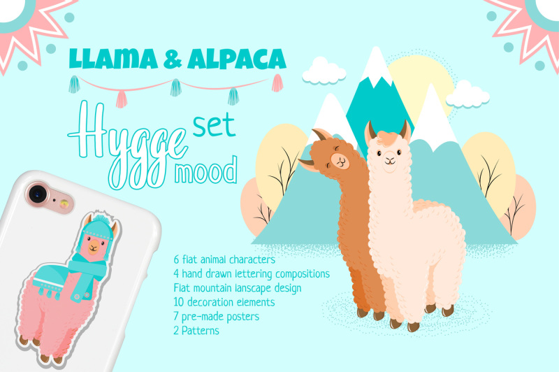llama-and-alpaca-hygge-set