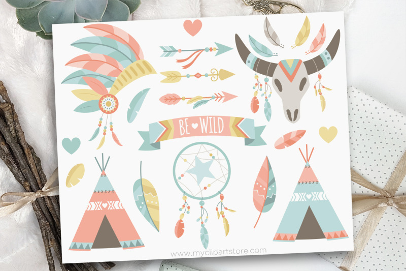 boho-elements-1-american-indian-vector-clipart