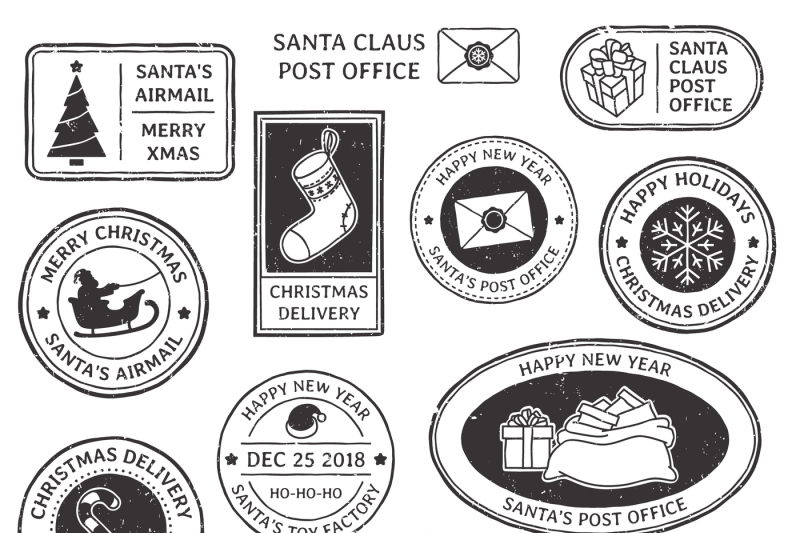 christmas-stamp-vintage-santa-claus-postmark-north-pole-mail-cachet