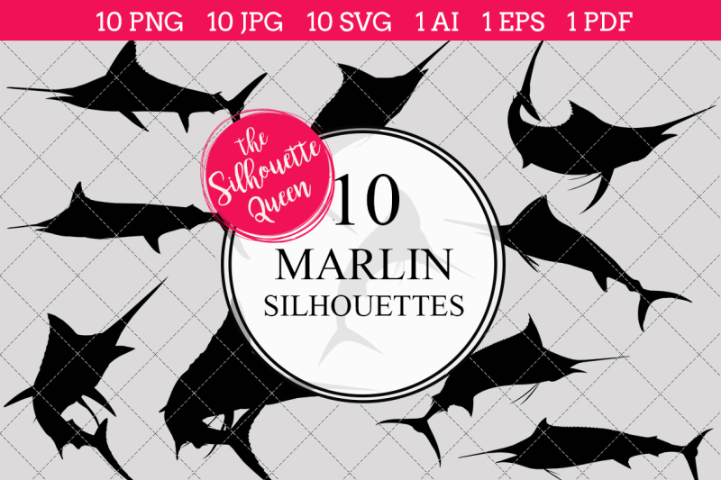 marlin-silhouette-vector