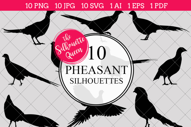 pheasant-silhouette-vector