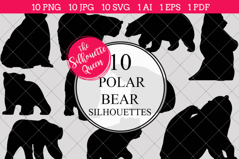 polar-bear-silhouette-vector