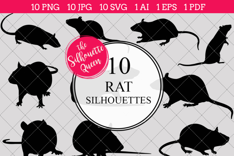 rat-silhouette-vector