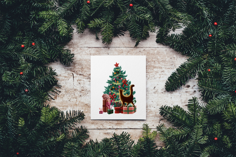 artistic-christmas-greeting-card