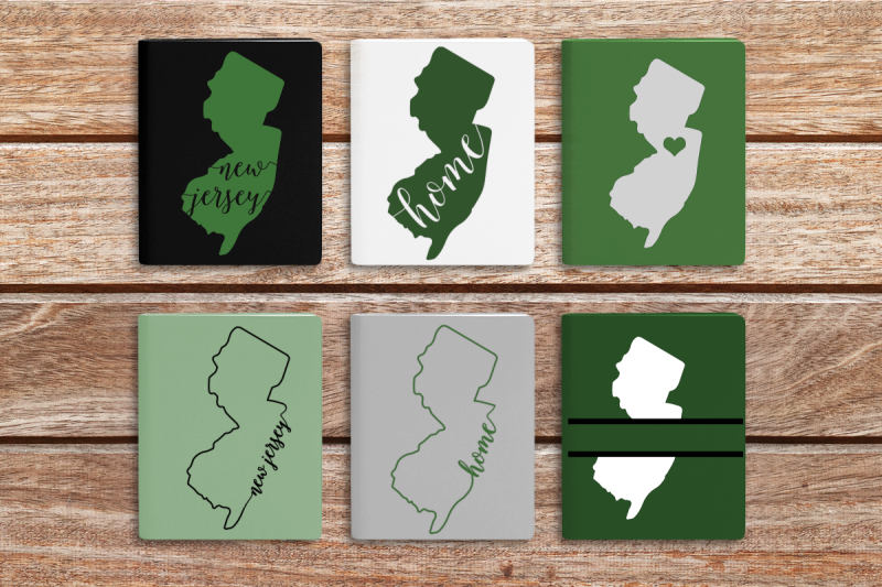 state-of-new-jersey-set-svg-png-dxf